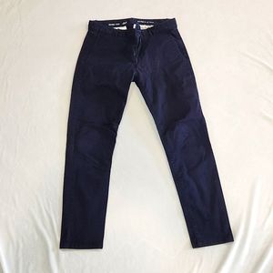 Gap Skinny mini navy khakis size 2